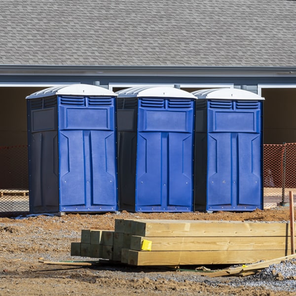 how do you dispose of waste after the porta potties have been emptied in Preston KS